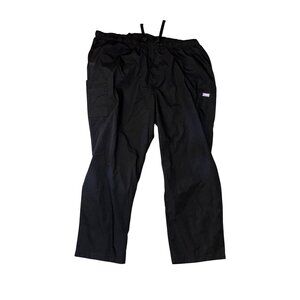 Cherokee Workwear Mens Black 3XL Cargo Pants Adjustable Waist